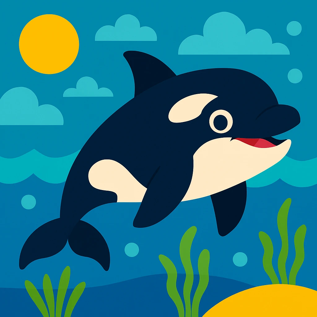 Killer whale emoji