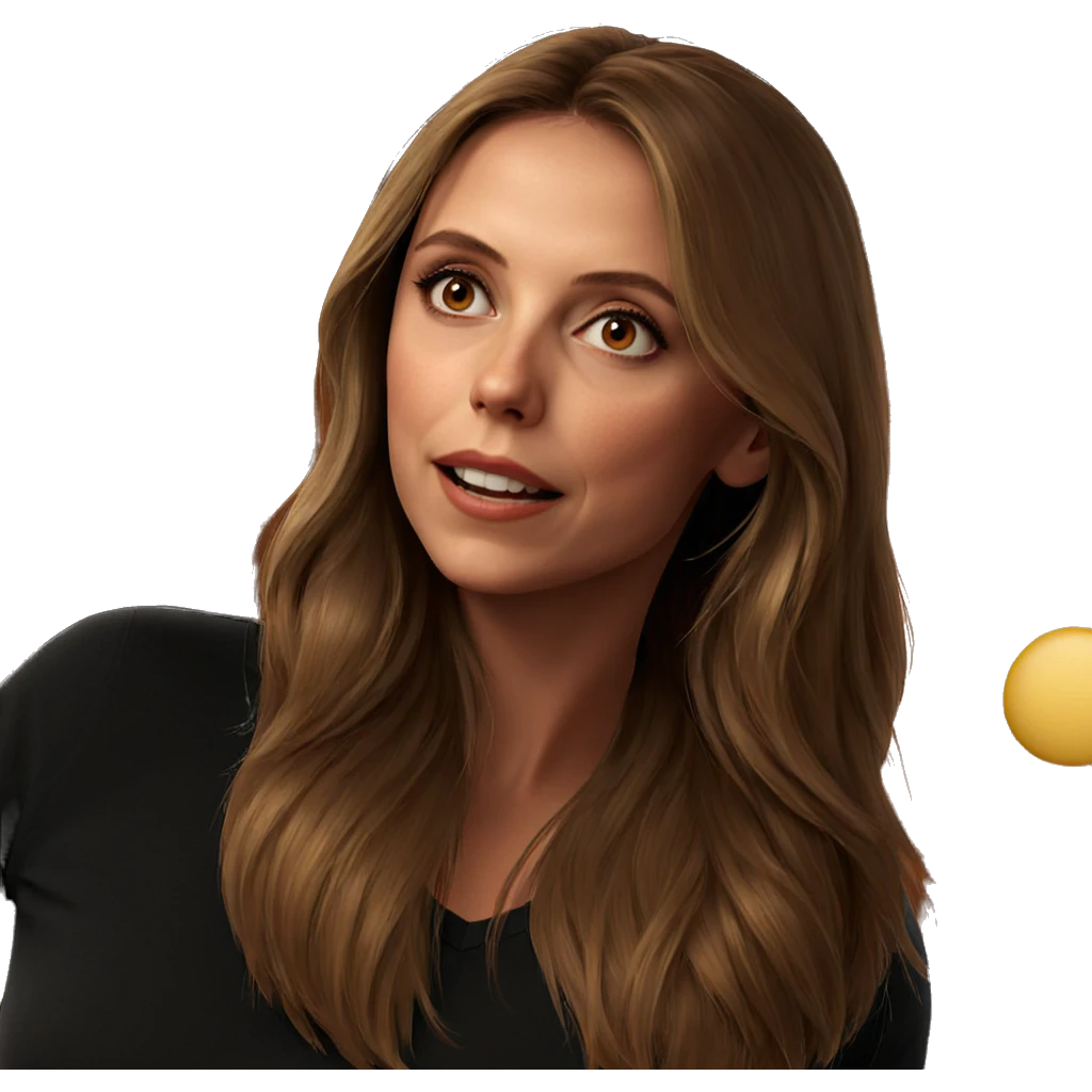 realistic portrait of a girl emoji