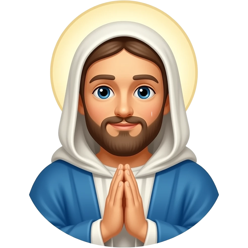 Praying man emoji