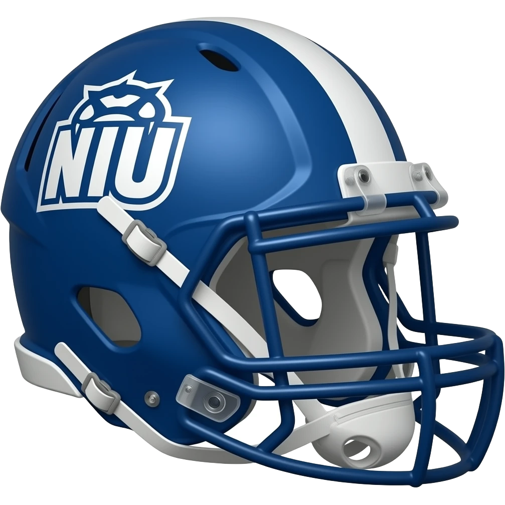 Northern Illinois University football helmet emoji