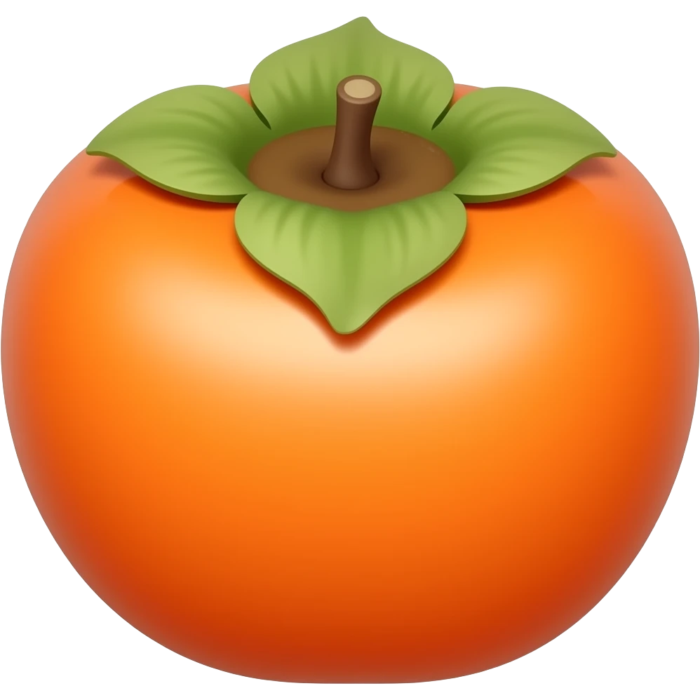 Persimmon emoji