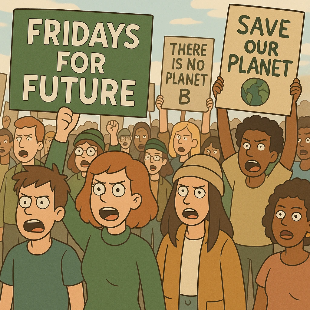  Fridays for Future the people lots of people   emoji