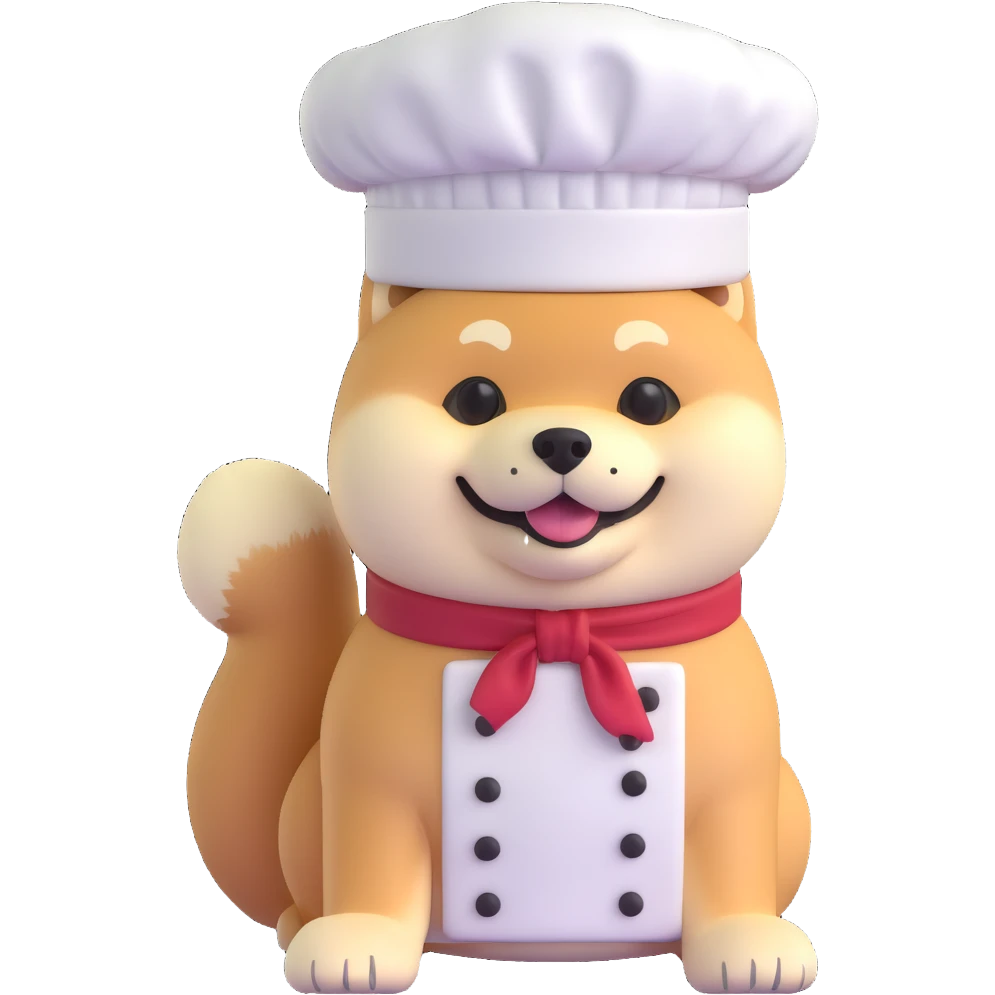 shiba inu chef emoji