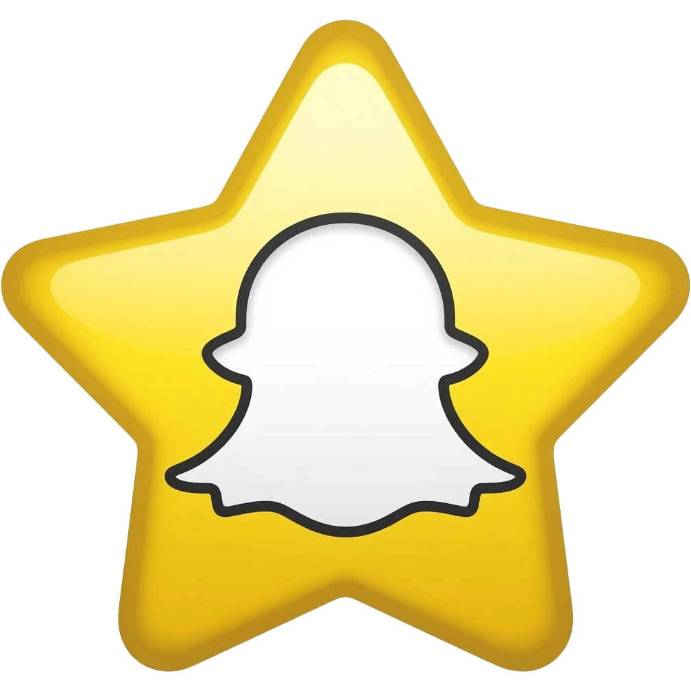 نجمة سناب شات emoji