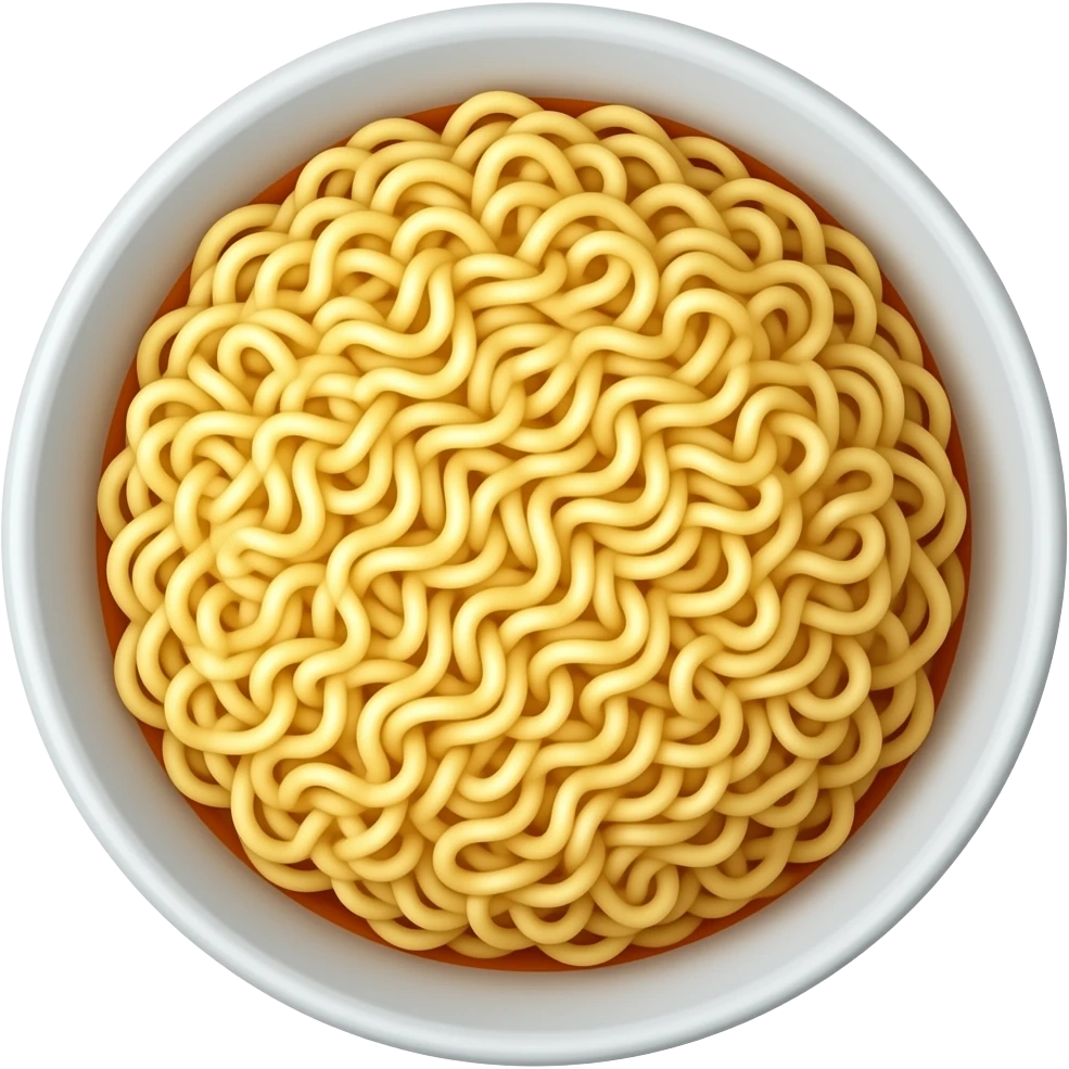 Instant noodles emoji