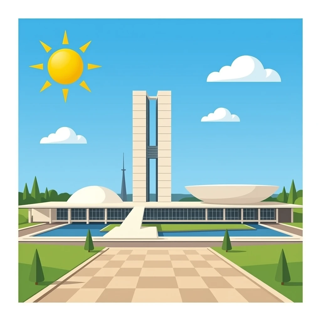 brazilian congress building only no background emoji