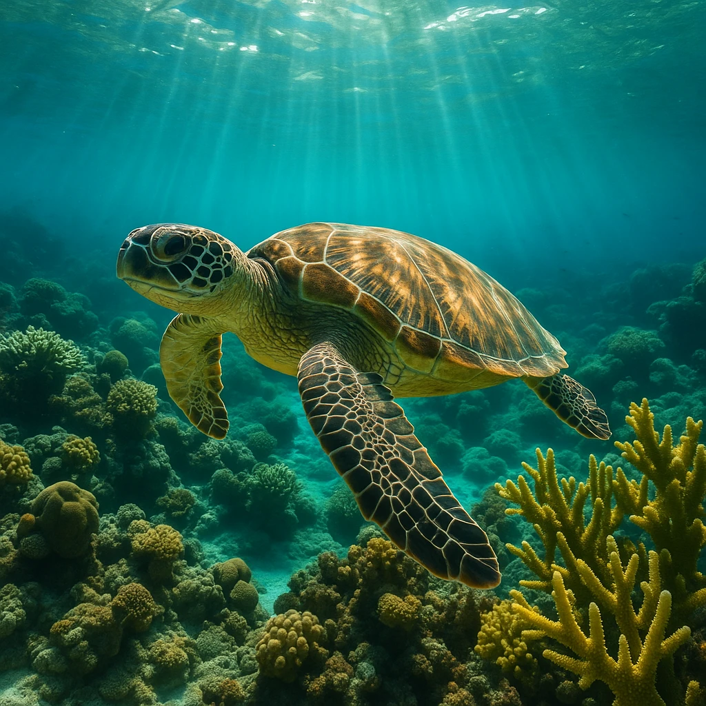 Sea turtle emoji