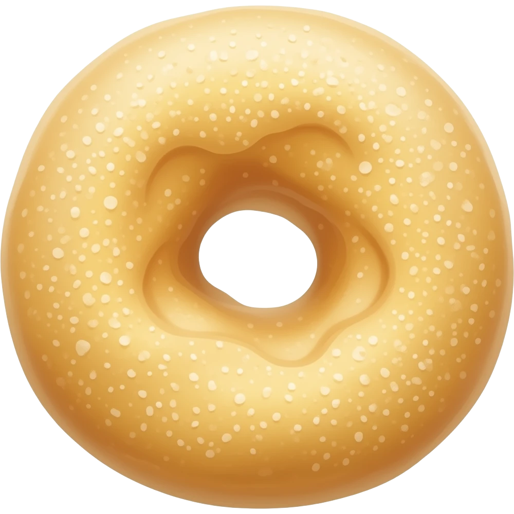 beignet nature sans sucre emoji