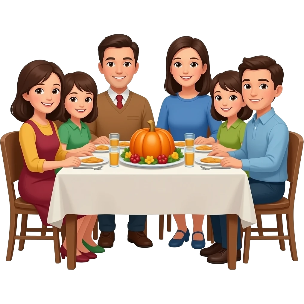 Thanksgiving and autumn vibes emoji