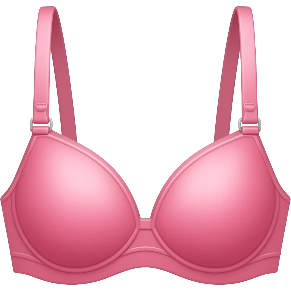 Pink bra emoji