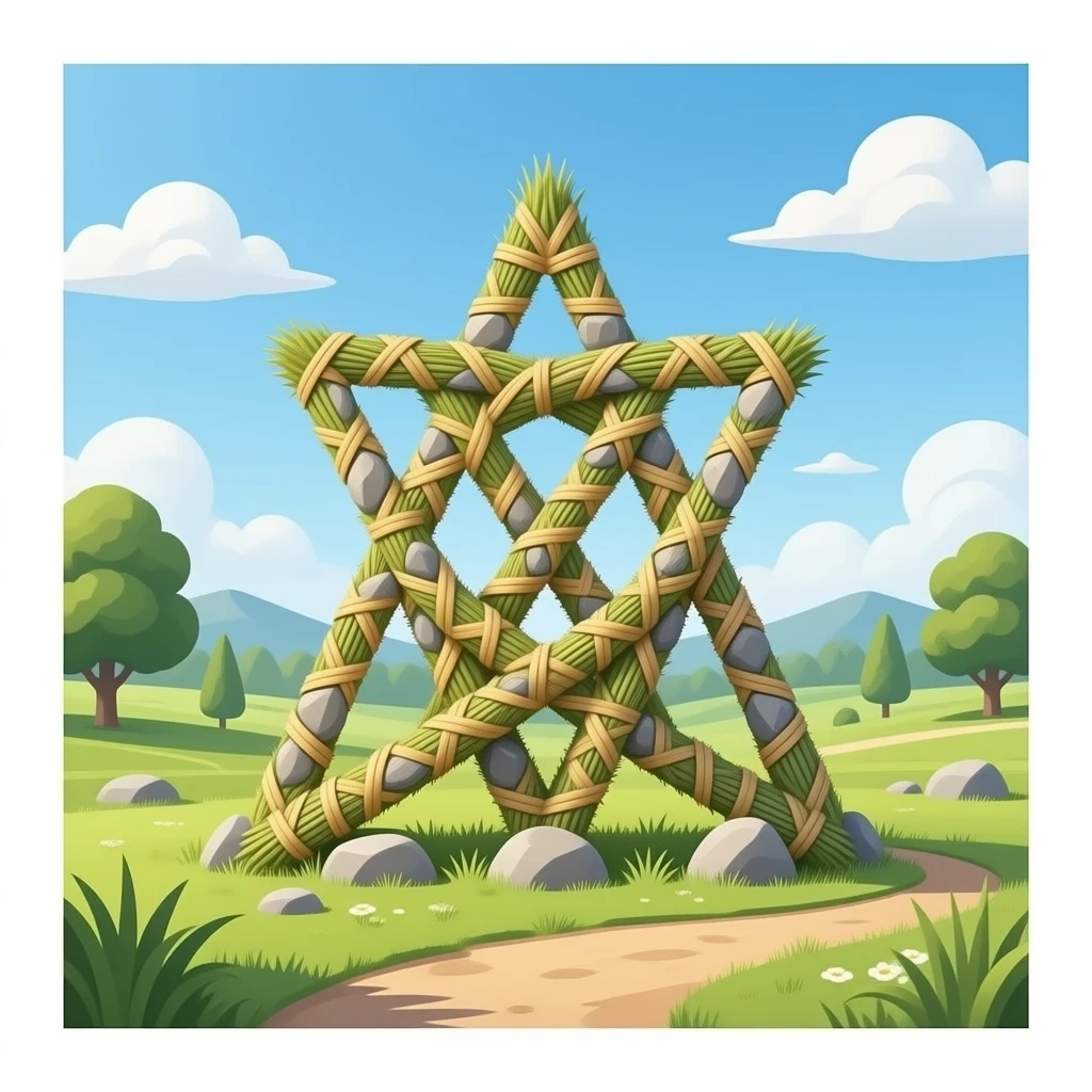 stand de land art emoji