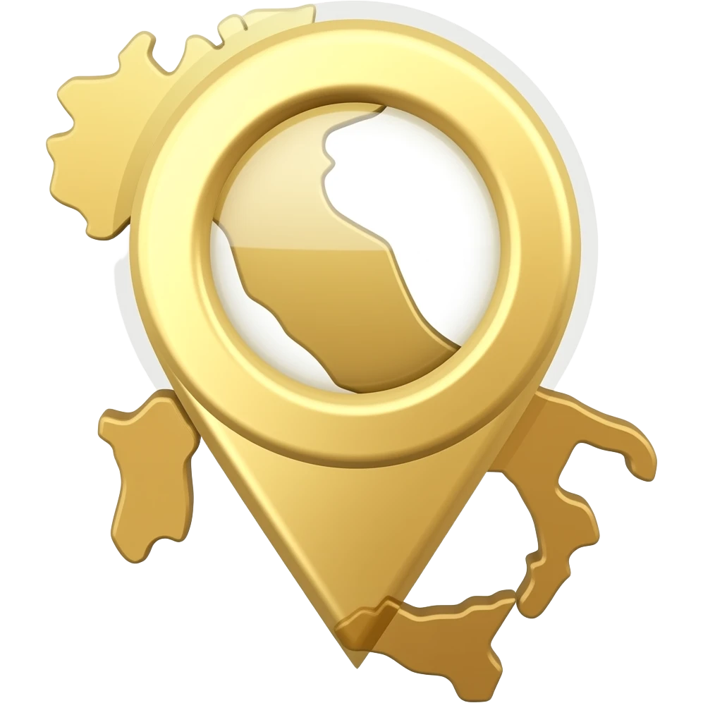 location pin italy dorado emoji