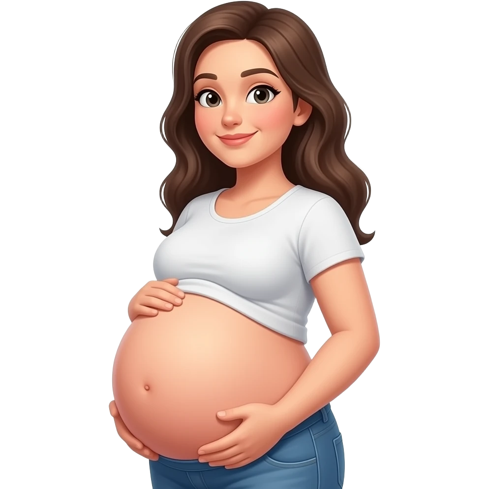 hyper pregnant person discord emoji giant belly emoji