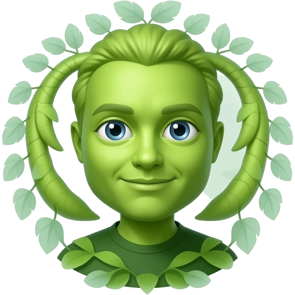 crea una planta humanoide emoji