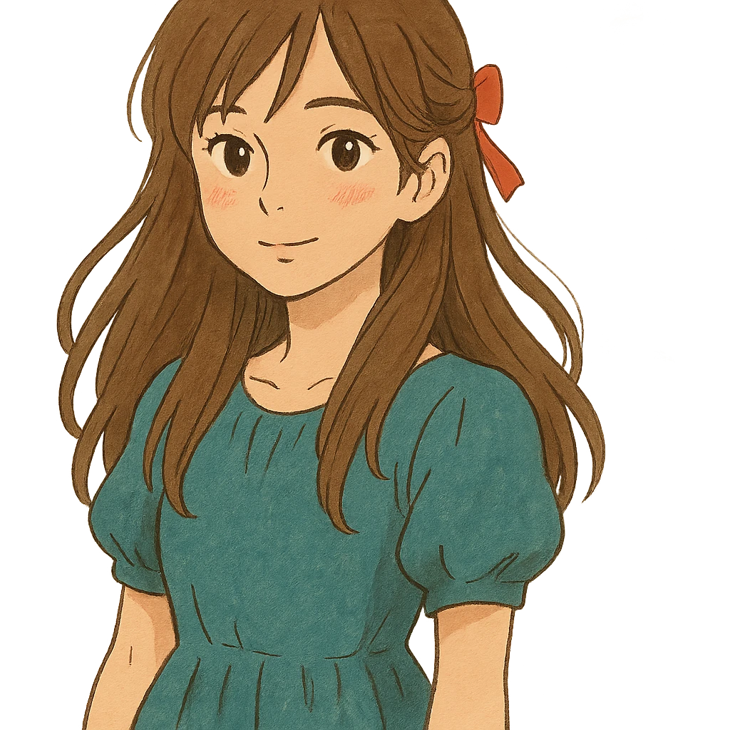 Kazuha from Le Sserafim, soft and whimsical emoji