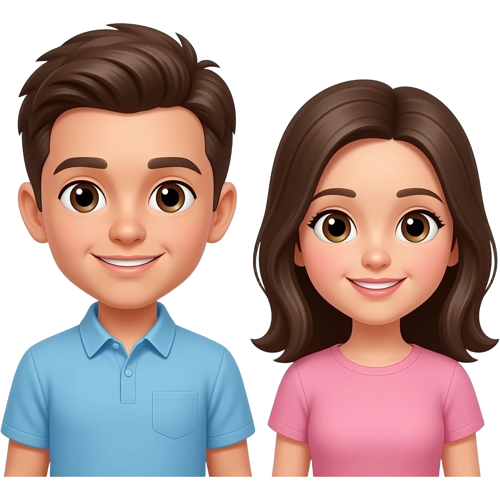 Bobbahah girl boy emoji