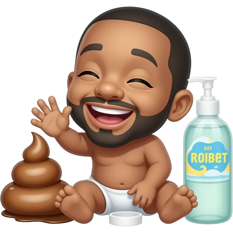 Diddy pooping baby oil emoji