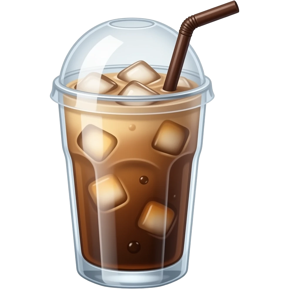 iced latte emoji
