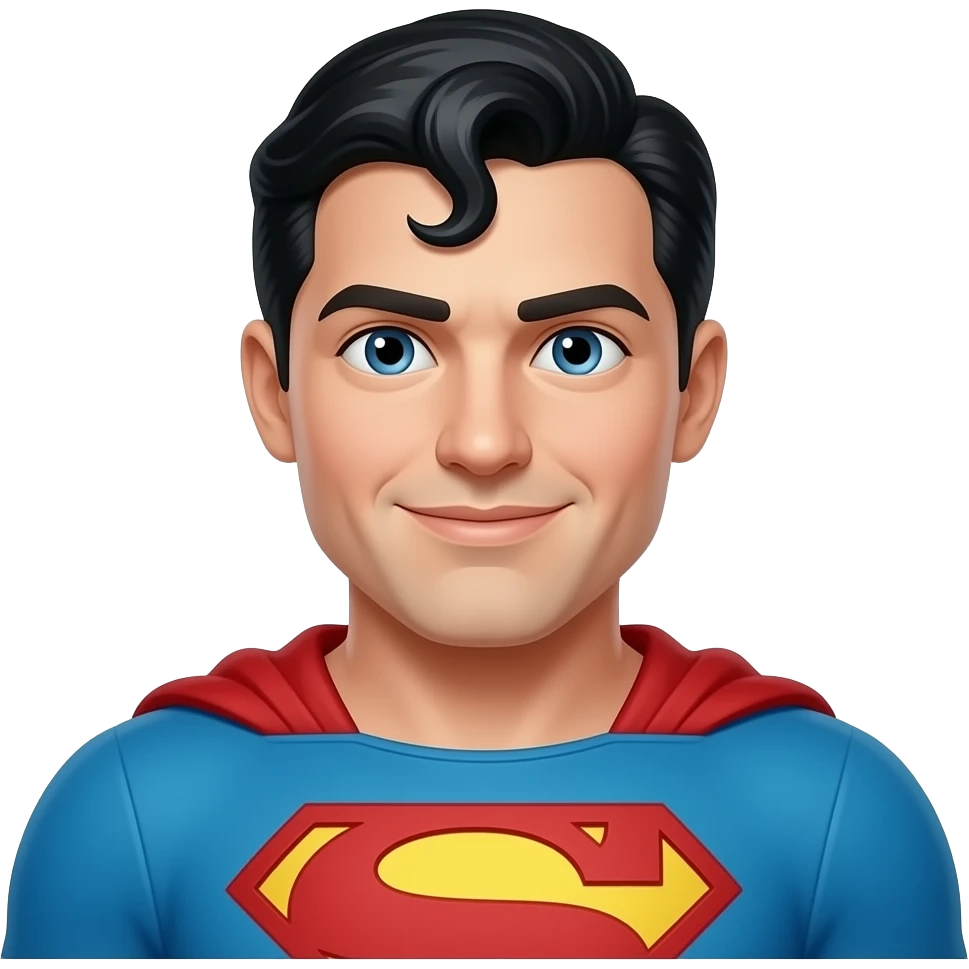 Super Man under wear emoji emoji