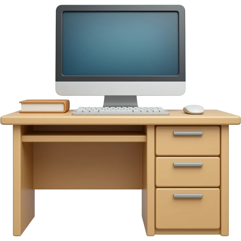 computer desk emoji