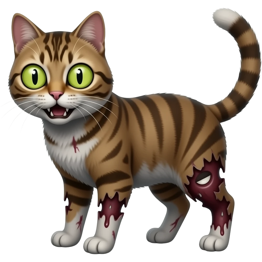 zombie cat emoji