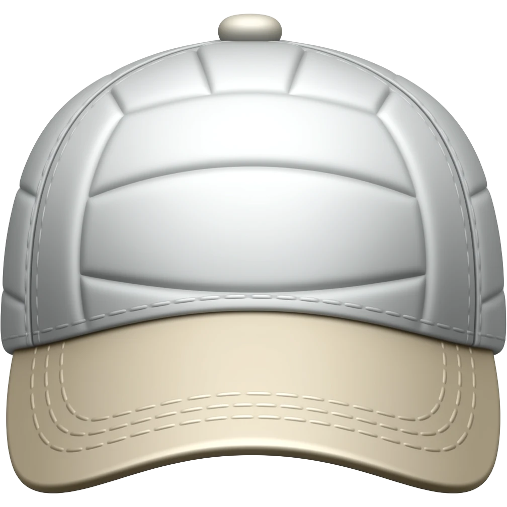 volley ball cap emoji