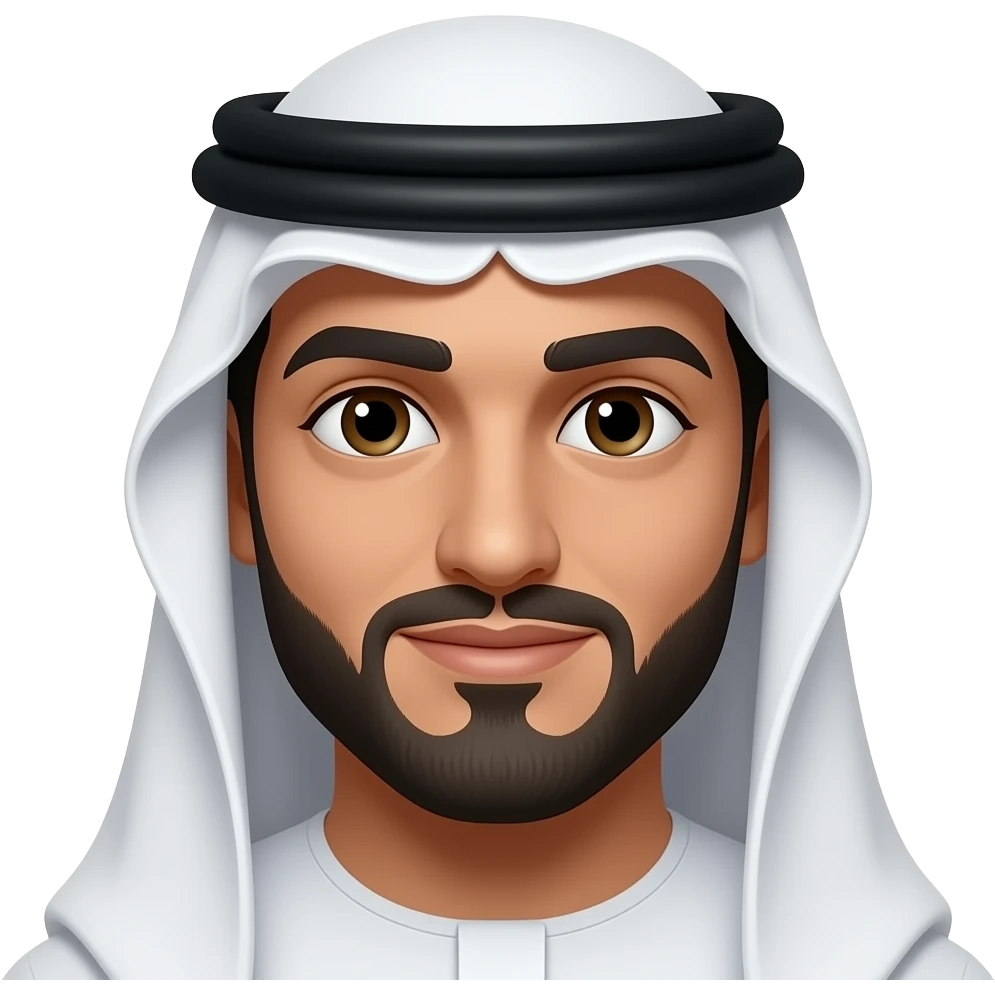 Arab face modern 2025 emoji