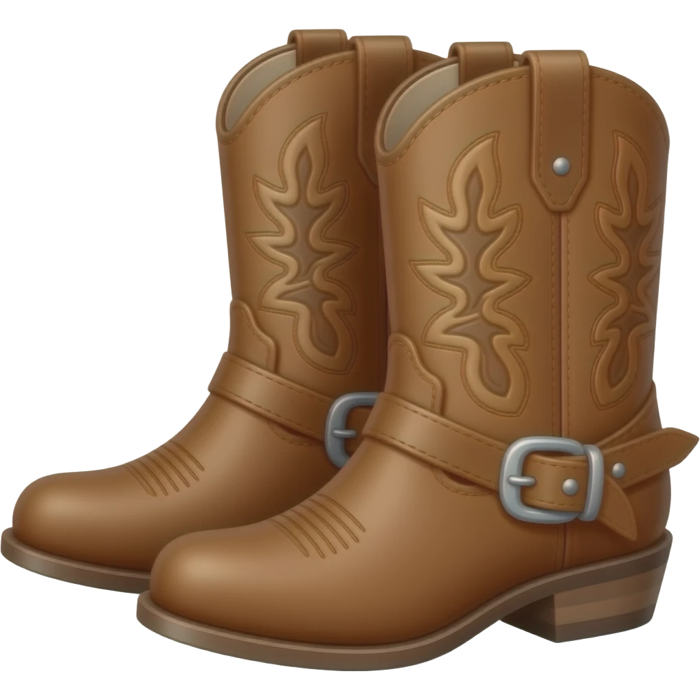 Cowboy boots emoji