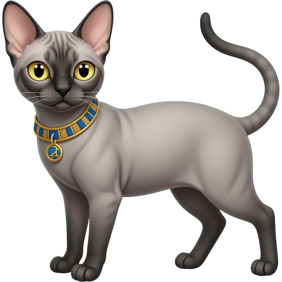 Chat egyptien emoji