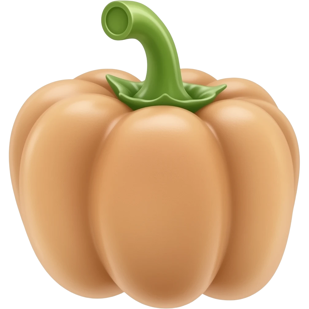 outline of a pepper emoji