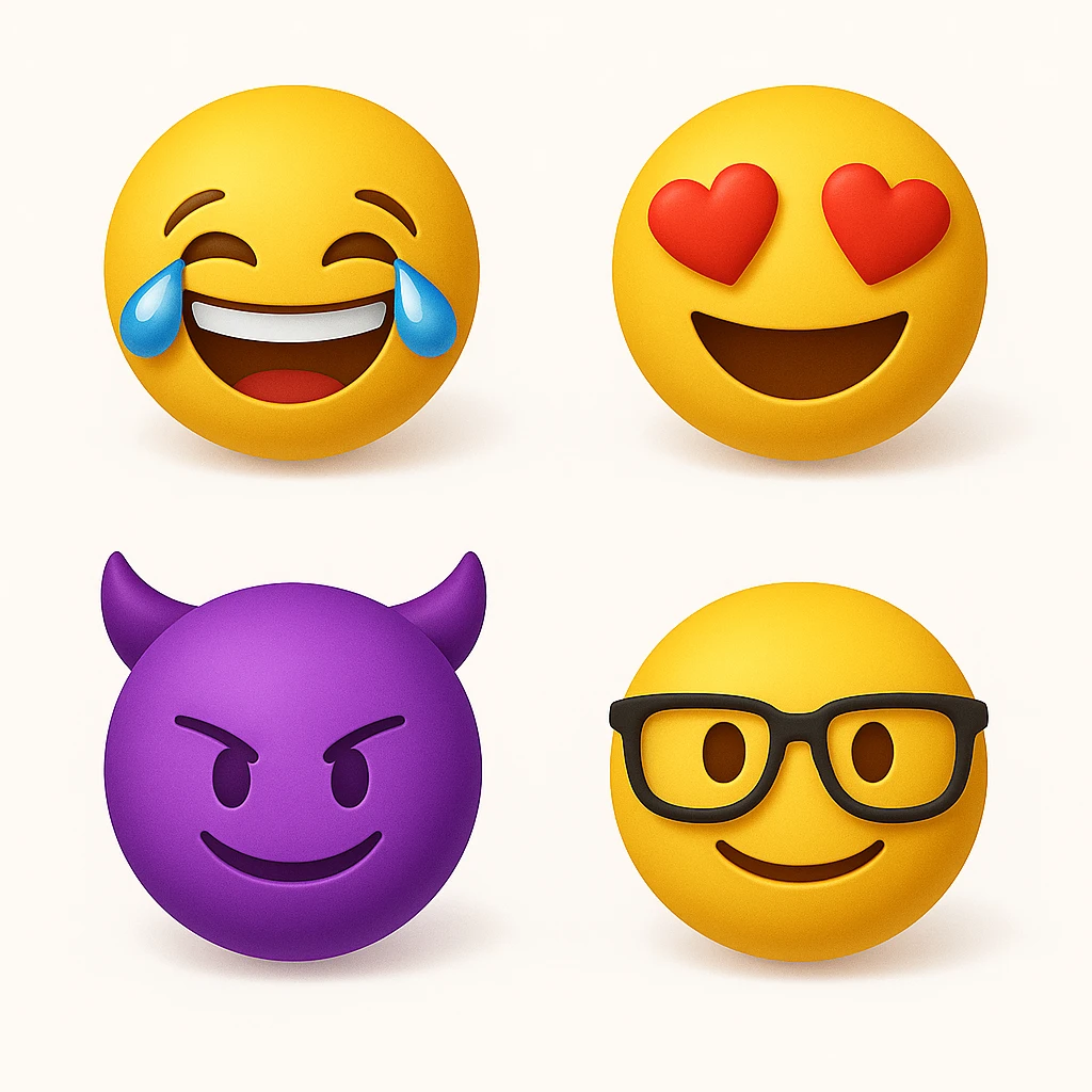 change glasses from transparent to black  emoji