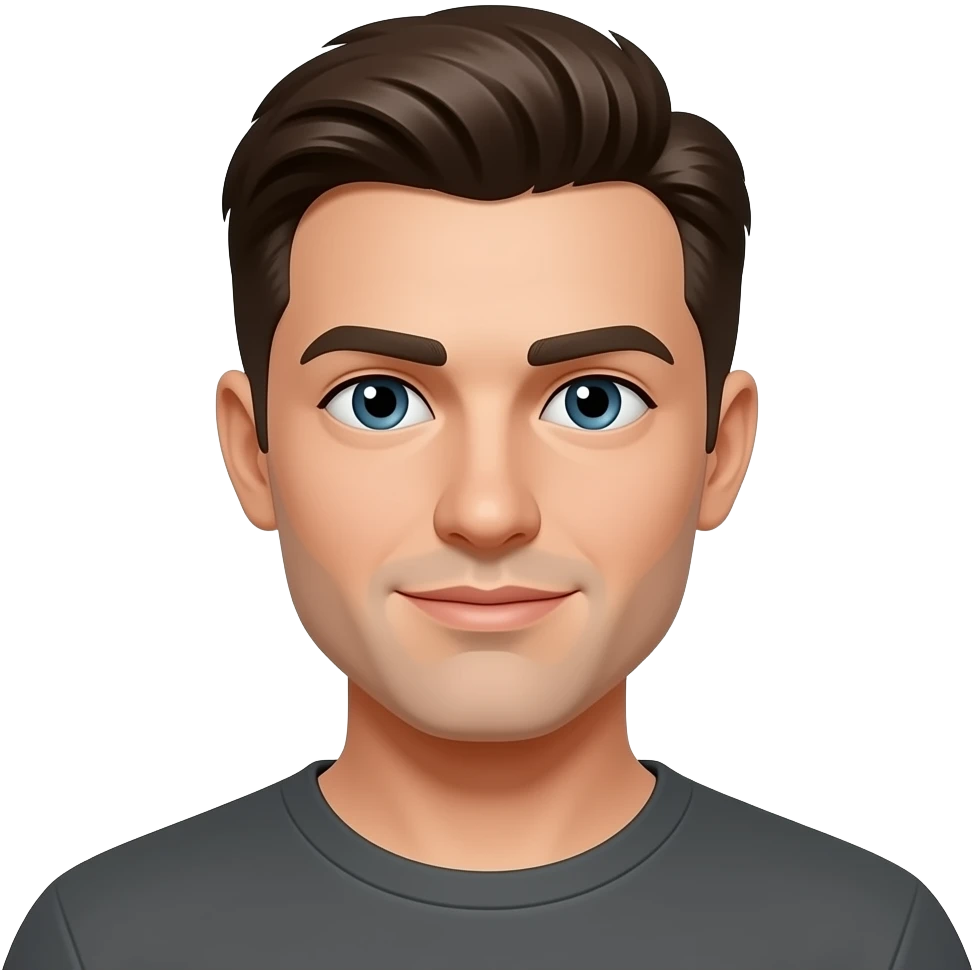 no beard sharper jaw line emoji