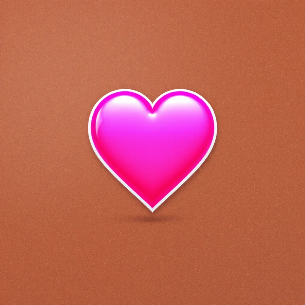 pink heart emoji emoji
