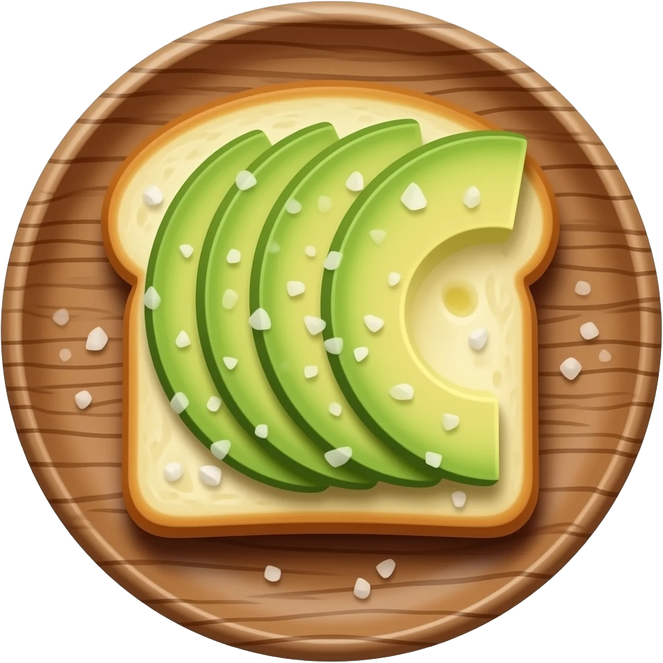 avocado toast emoji