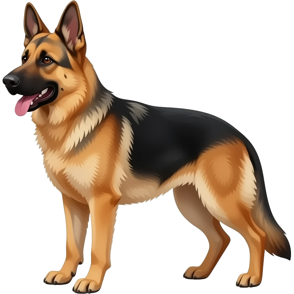 german shepard emoji