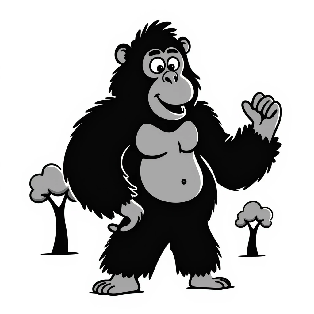 Gorilla emoji