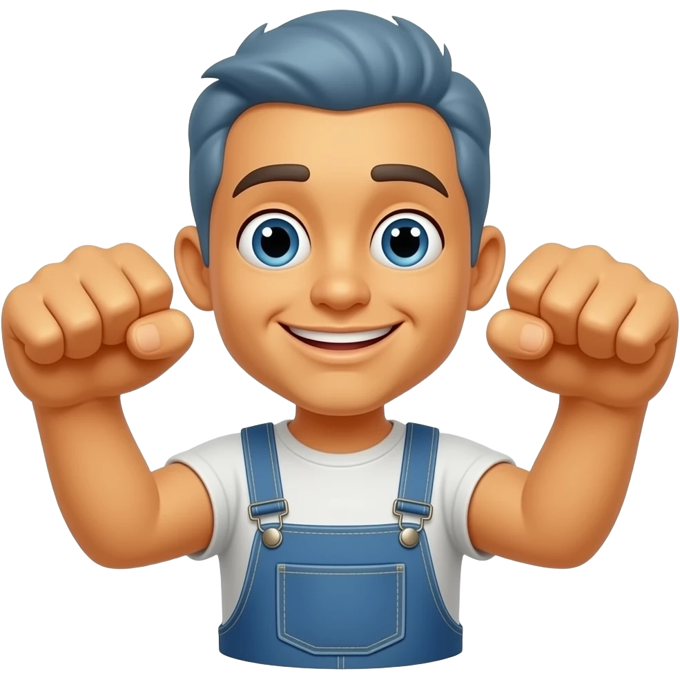 Mirror this - 💪🏻 emoji