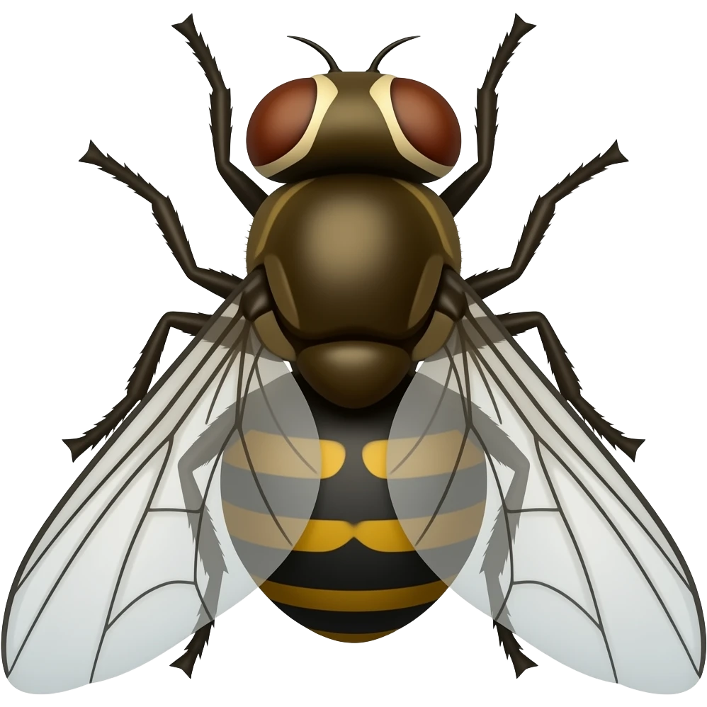 A fly emoji