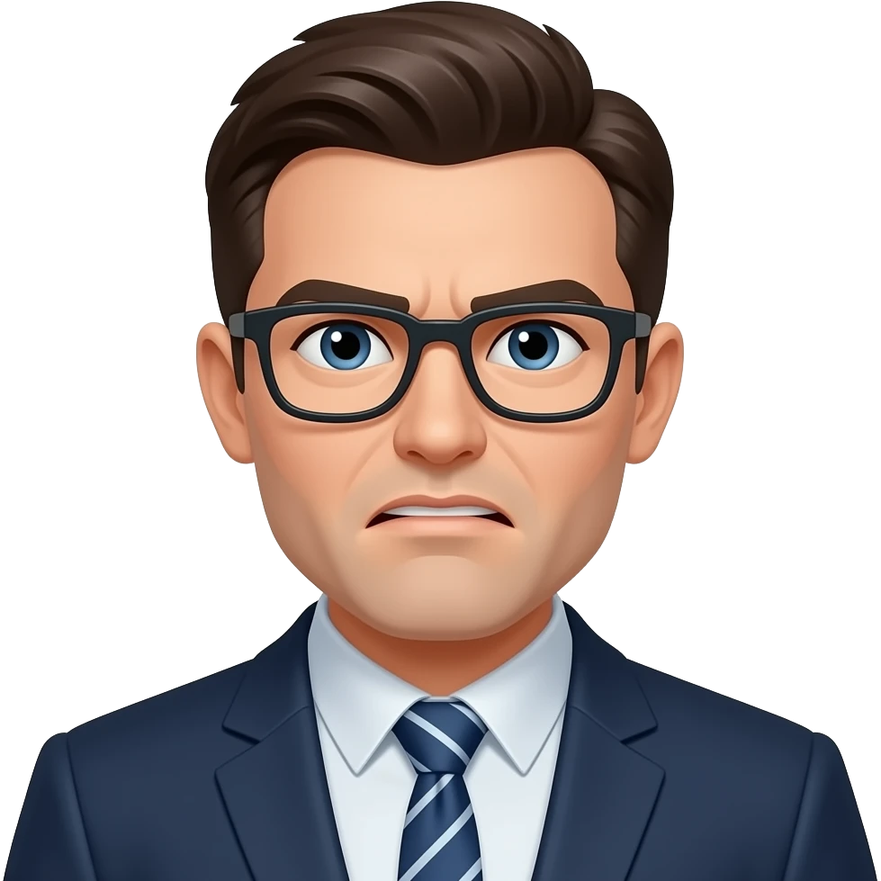 boss who is demanding emoji