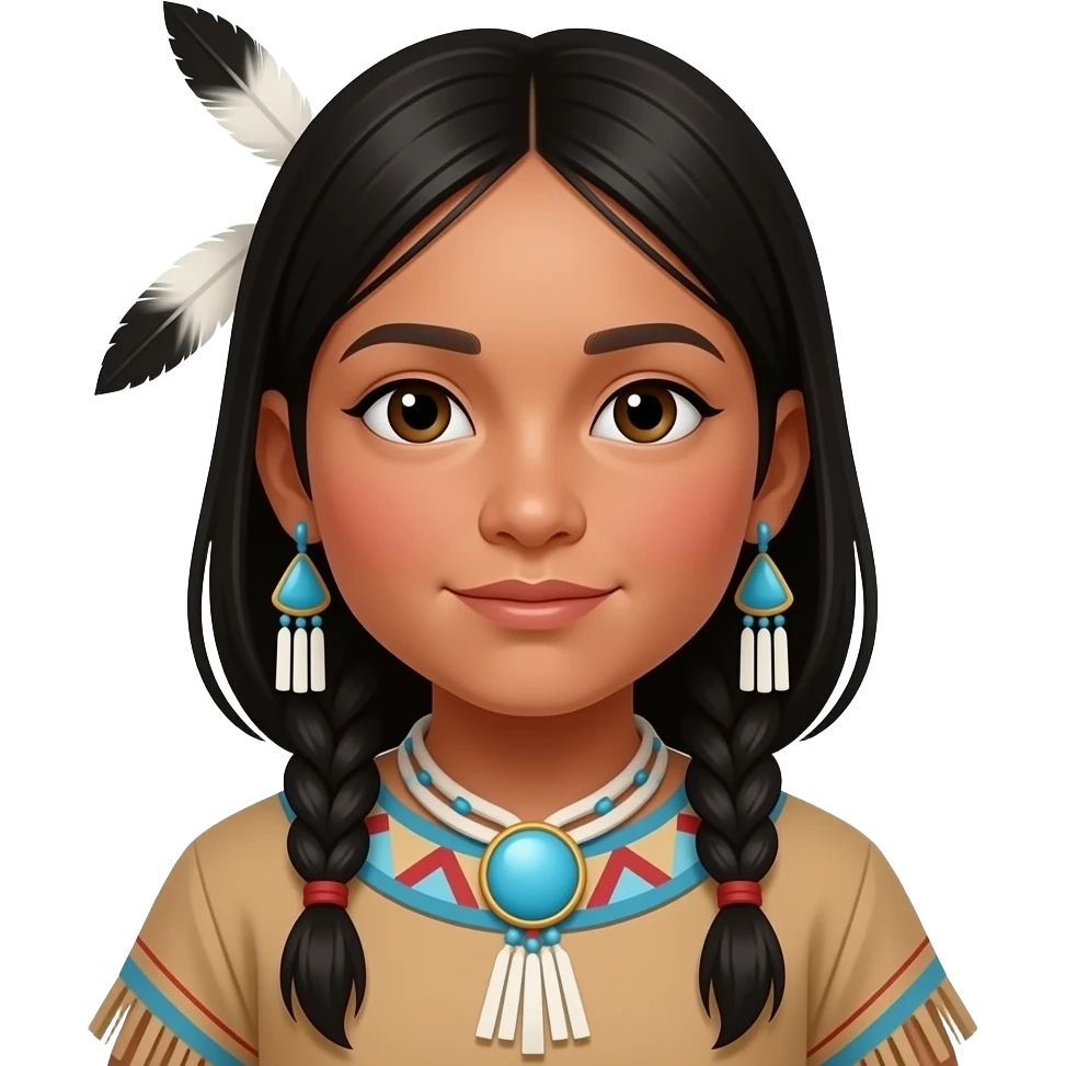 native american children emoji