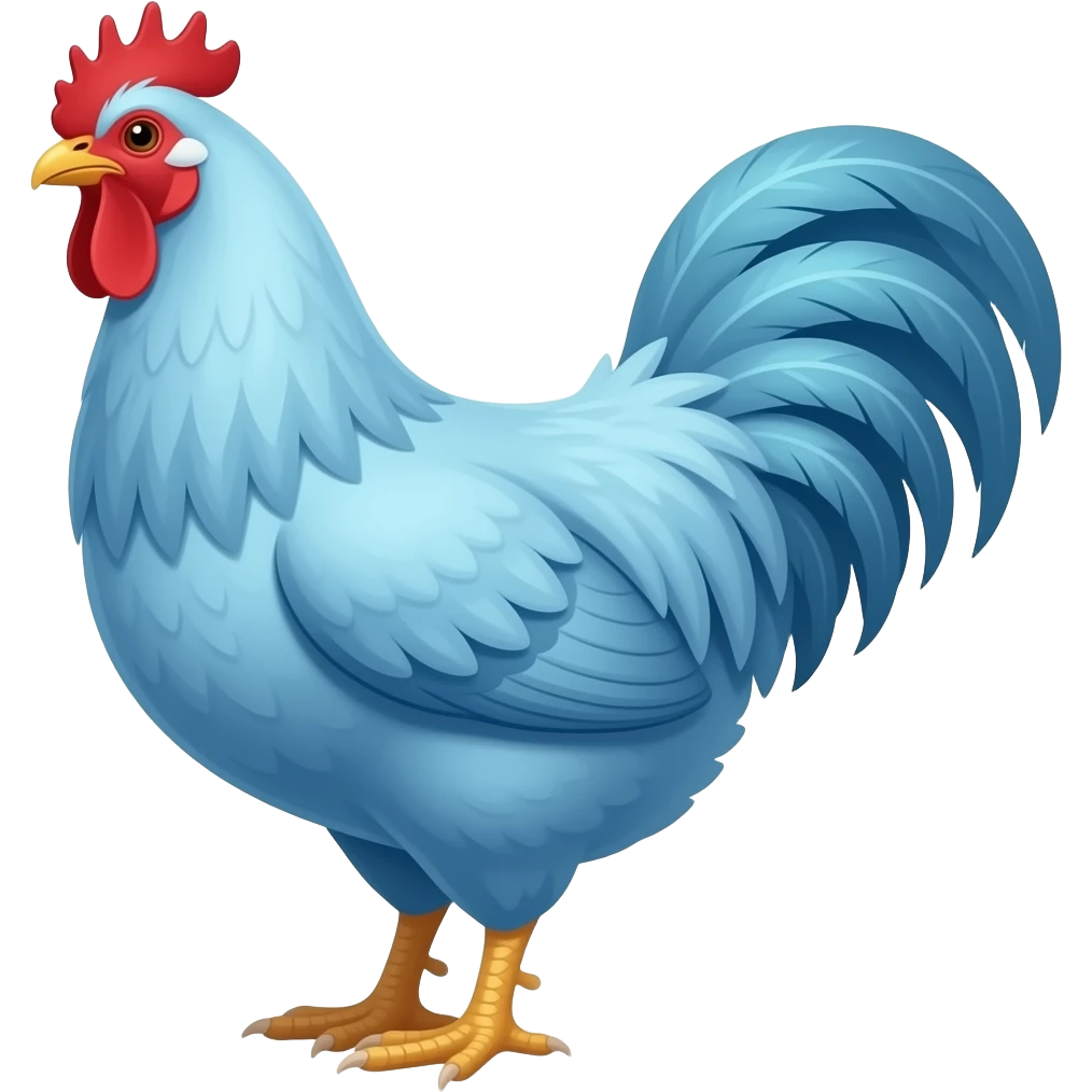 blue hen for udel emoji