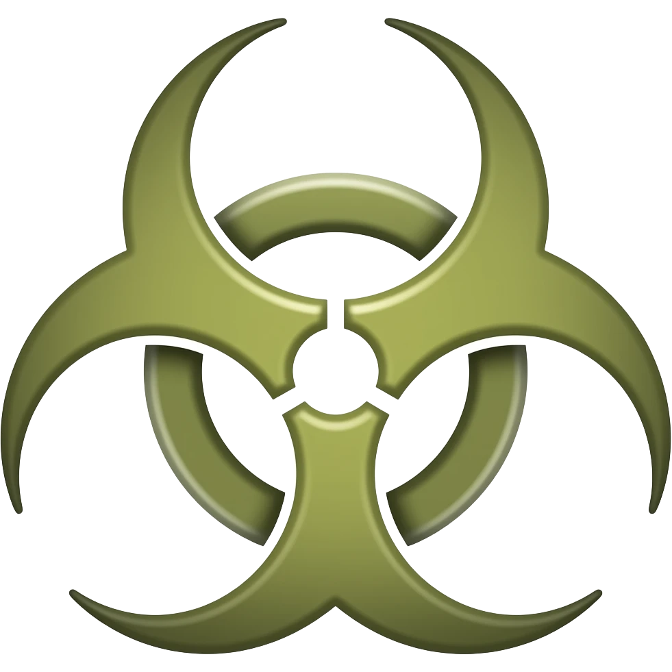 Biohazard emoji