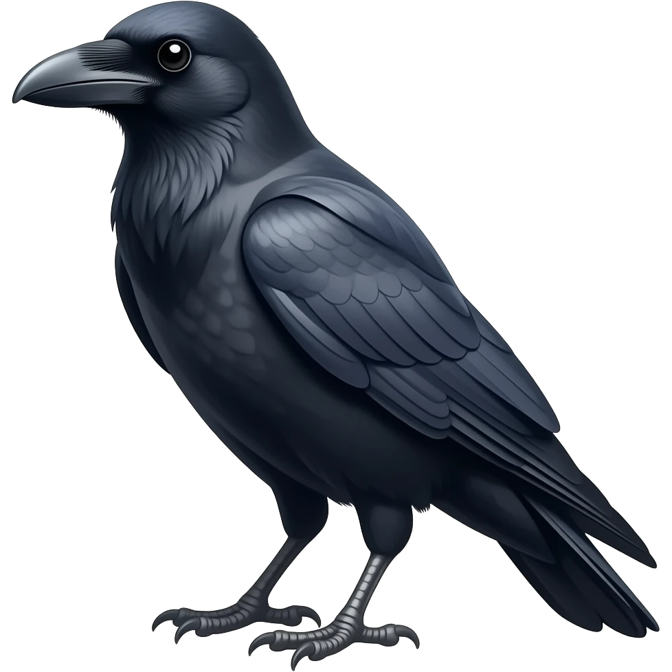 crow emoji