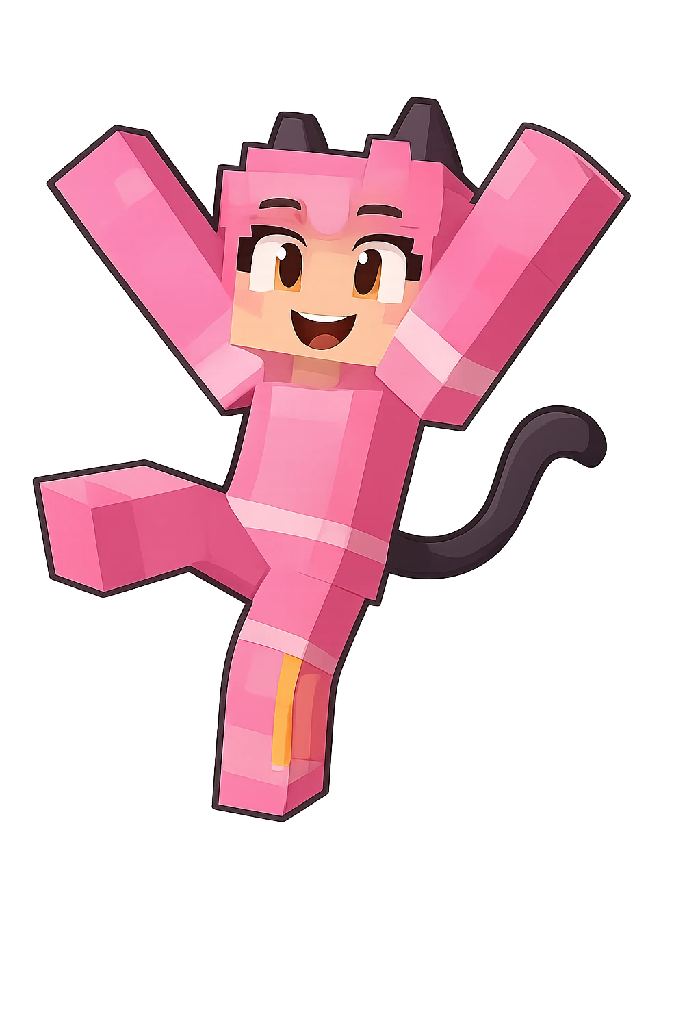 Extract the character from the background, including the clothes and accessories they are wearing, and place on a transparent background. Keep the original style and appearance exactly the same. emoji