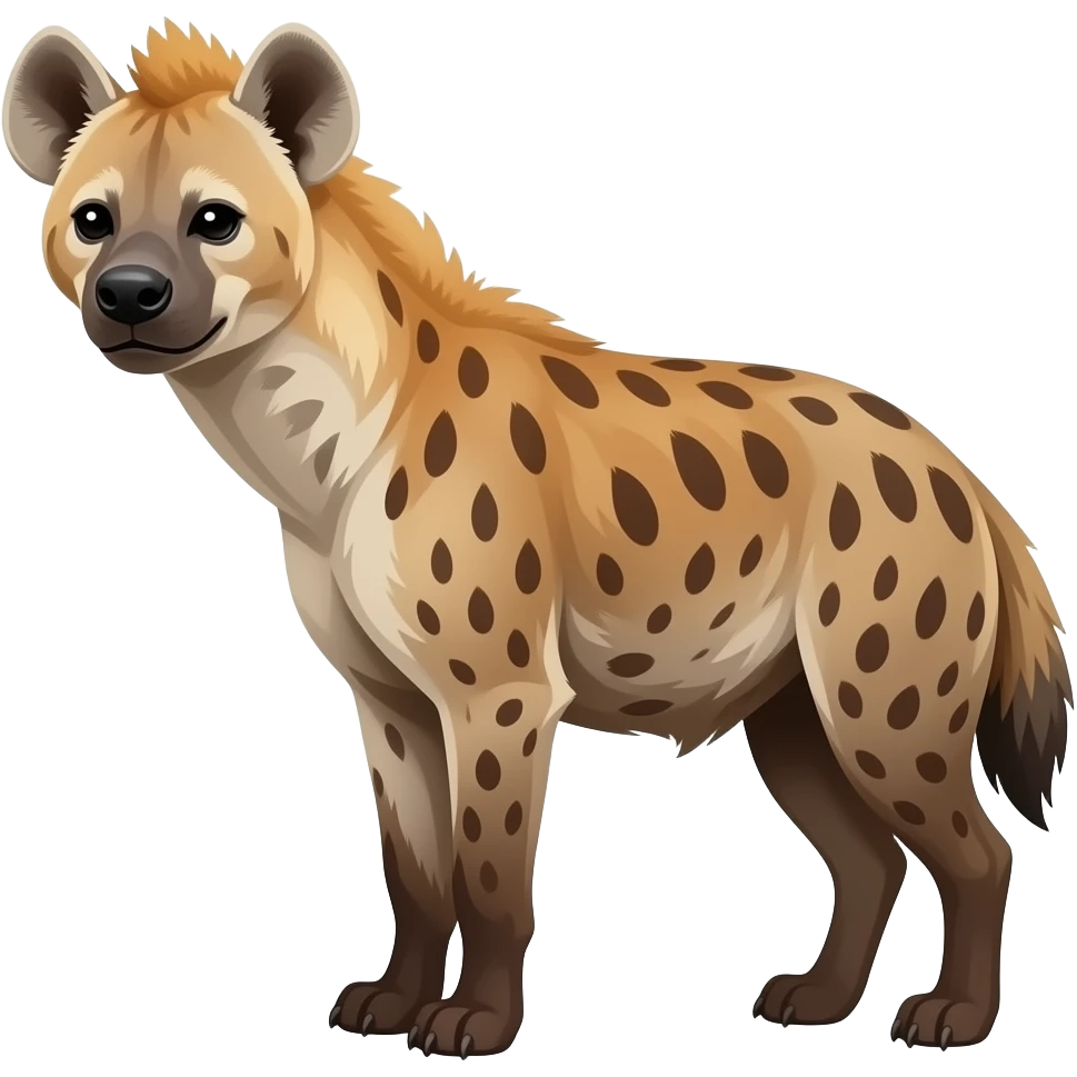 hyena emoji