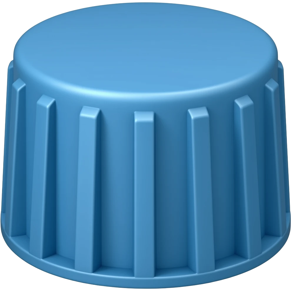 Blue Floor Cleaner Plastic Cap emoji
