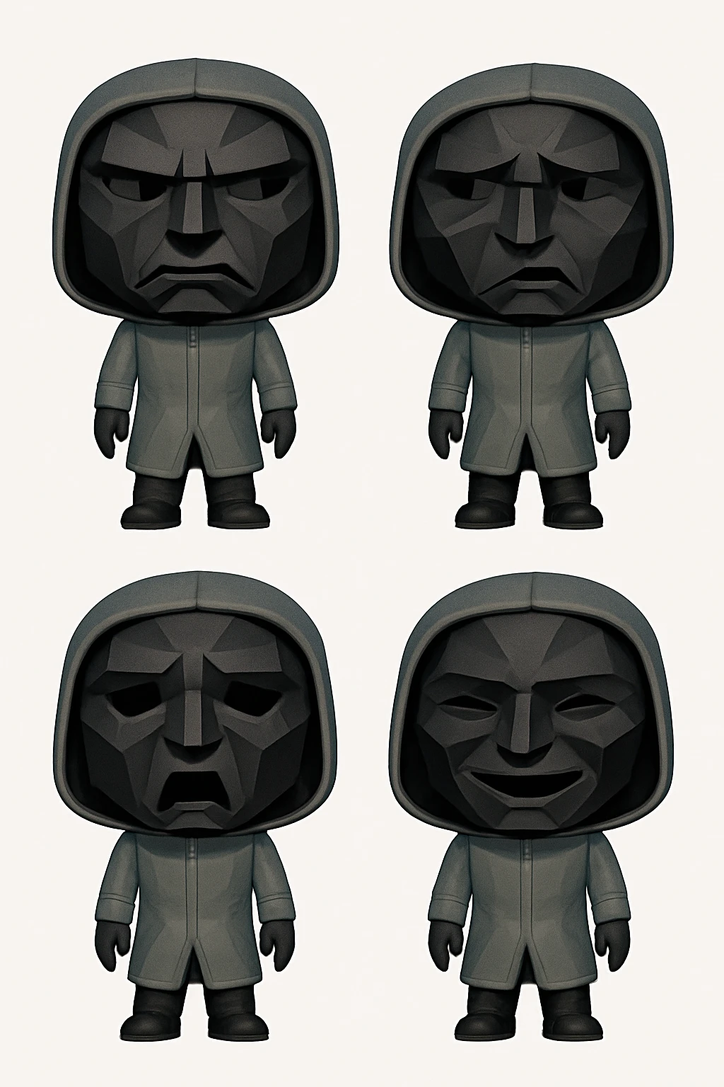 can you give different expressions to this picture.
 emoji