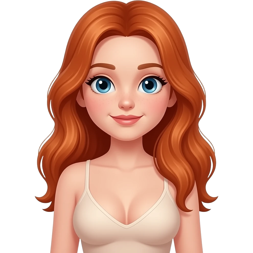 Cute nude girl Red head boobs that are bigger than heads emoji