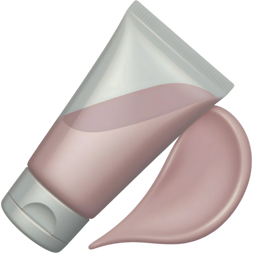 pink skin care mask emoji