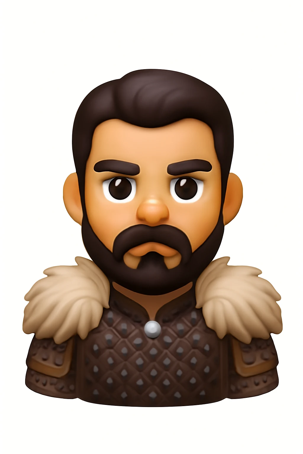 A 3D Apple-style emoji version of the uploaded image, preserving its colors, shapes, textures, and overall design, simplified into emoji form while keeping key details recognizable. Smooth glossy finish, soft shadows, high-quality render, minimal background emoji